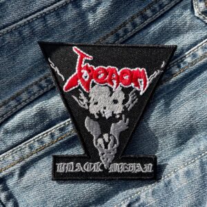 Venom | English Heavy Metal Band | Welcome to Hell | Black Metal | Embroidered Patch Badge Applique Iron on | Trendy | DIY | Decorative | Collectible