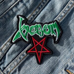 Venom | English Heavy Metal Band | Welcome to Hell | Black Metal | Embroidered Patch Badge Applique Iron on | Trendy | DIY | Decorative | Collectible