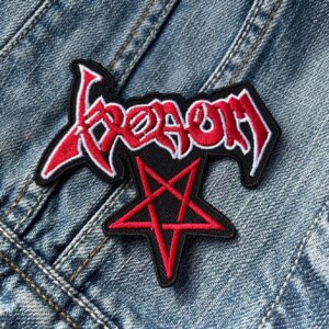 Venom | English Heavy Metal Band | Welcome to Hell | Black Metal | Embroidered Patch Badge Applique Iron on | Trendy | DIY | Decorative | Collectible