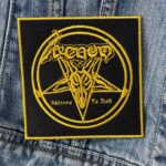Venom | English Heavy Metal Band | Welcome to Hell | Black Metal | Embroidered Patch Badge Applique Iron on | Trendy | DIY | Decorative | Collectible