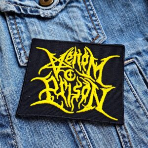 Venom | English Heavy Metal Band | Welcome to Hell | Black Metal | Embroidered Patch Badge Applique Iron on | Trendy | DIY | Decorative | Collectible