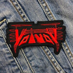 Voivod Mechanical Logo Patch Red – Iron-On