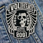 Volbeat | Danish Rock Band | Rock And Roll | Rockabilly | Michael Poulsen | Embroidered Patch Badge Applique Iron on | Trendy | DIY | Decorative | Collectible