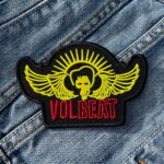 Volbeat | Danish Rock Band | Rock And Roll | Rockabilly | Michael Poulsen | Embroidered Patch Badge Applique Iron on | Trendy | DIY | Decorative | Collectible