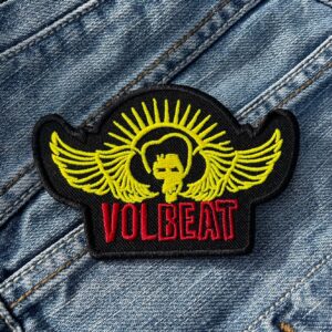 Volbeat | Danish Rock Band | Rock And Roll | Rockabilly | Michael Poulsen | Embroidered Patch Badge Applique Iron on | Trendy | DIY | Decorative | Collectible