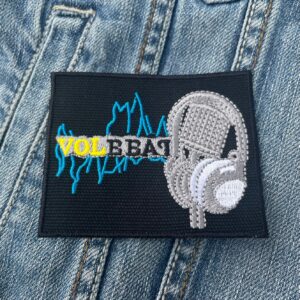 Volbeat | Danish Rock Band | Rock And Roll | Rockabilly | Michael Poulsen | Embroidered Patch Badge Applique Iron on | Trendy | DIY | Decorative | Collectible