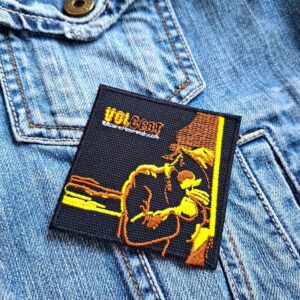 Volbeat | Danish Rock Band | Rock And Roll | Rockabilly | Michael Poulsen | Embroidered Patch Badge Applique Iron on | Trendy | DIY | Decorative | Collectible
