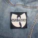 Wu-Tang Clan White Logo Patch – Iron-On