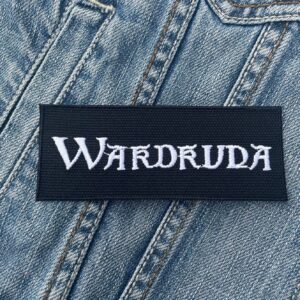 Wardruna Logo Text Patch – Embroidered Iron-On
