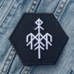 Wardruna Hex Logo Patch – Iron-On