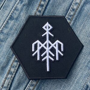 Wardruna Hex Logo Patch – Iron-On