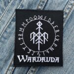 Wardruna Rune Circle Logo Patch – Iron-On