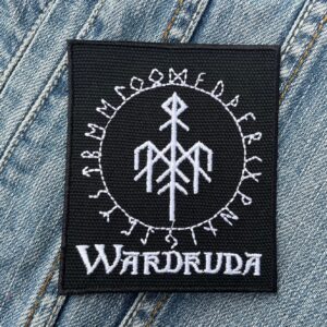 Wardruna Rune Circle Logo Patch – Iron-On