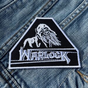 Warlock | German Heavy Metal Band | Snakebite | Beast | Embroidered Patch Badge Applique Iron on | Trendy | DIY | Decorative | Collectible