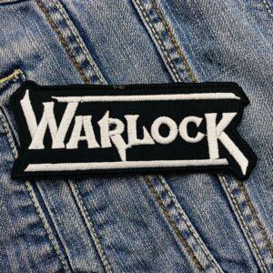 Warlock | German Heavy Metal Band | Snakebite | Beast | Embroidered Patch Badge Applique Iron on | Trendy | DIY | Decorative | Collectible
