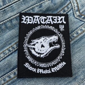 Watain Black Metal Flame Patch – Iron-On