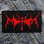 Watain Red Logo Patch – Iron-On