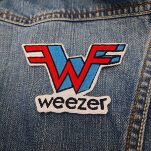 Weezer Flying W Logo Patch – Iron-On