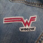 Weezer Red Wing Logo Patch – Iron-On