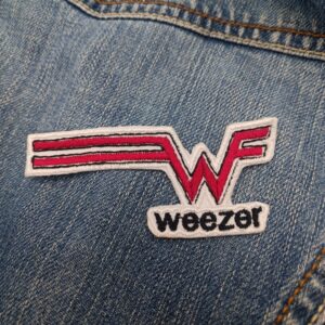 Weezer Red Wing Logo Patch – Iron-On