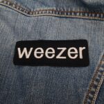 Weezer Logo Text Patch – Iron-On