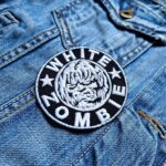 White Zombie | American Heavy Metal Band | Groove Metal | Rob Zombie | Embroidered Patch Badge Applique Iron on | Trendy | DIY | Decorative | Collectible