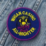 Wigan Casino | Northern Soul Music | Embroidered Patch Badge Applique Iron on | Trendy | DIY | Decorative | Collectible