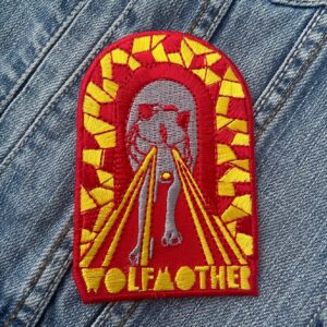 Wolfmother | Australian Hard Rock Band | Andrew Stockdale | Blues Rock | Stoner Rock | Embroidered Patch Badge Applique Iron on | Trendy | DIY | Decorative | Collectible