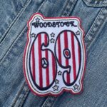 Woodstock | Music and Art Fair | Embroidered Patch Badge Applique Iron on | Trendy | DIY | Decorative | Collectible