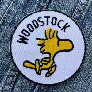Woodstock | Music and Art Fair | Embroidered Patch Badge Applique Iron on | Trendy | DIY | Decorative | Collectible