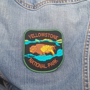Yellowstone National Park Bison Patch (Iron-On)
