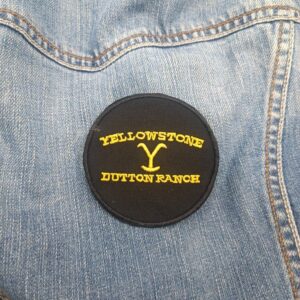 Yellowstone Dutton Ranch Round Embroidered Patch Iron-On