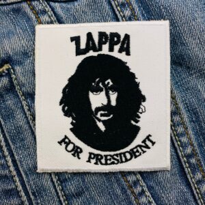 Frank Zappa | American Musician | Composer | Bandleader | The Mothers of Invention | Embroidered Patch Badge Applique Iron on | Trendy | DIY | Decorative | Collectible