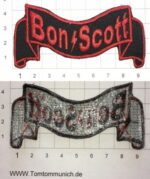 Bon Scott – AC/DC Style Embroidered Patch (Iron-On)