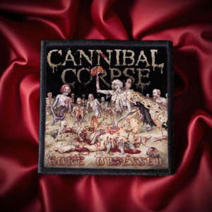 Cannibal Corpse Gore Obsessed Patch | 4"x4" Sublimated Death Metal Patch