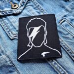 David Bowie | British Rock | Rebel | Ziggy Stardust | Space Oddity | Glam Rock | Iconic | Embroidered Patch Badge Applique Iron on | Trendy | DIY | Decorative | Collectible