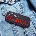 David Bowie | British Rock | Rebel | Ziggy Stardust | Space Oddity | Glam Rock | Iconic | Embroidered Patch Badge Applique Iron on | Trendy | DIY | Decorative | Collectible