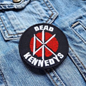 Dead Kennedys | American Punk Rock | Jello Biafra | Fresh Fruit For Rotting Vegetables | Hardcore | Embroidered Patch Badge Applique Iron on | Trendy | DIY | Decorative | Collectible