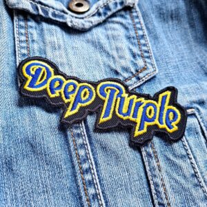 Deep Purple | British Rock | Smoke On The Water | Hard Rock And Heavy Metal | Embroidered Patch Badge Applique Iron on | Trendy | DIY | Decorative | Collectible