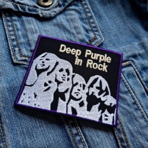 Deep Purple | British Rock | Smoke On The Water | Hard Rock And Heavy Metal | Embroidered Patch Badge Applique Iron on | Trendy | DIY | Decorative | Collectible