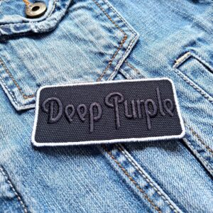 Deep Purple | British Rock | Smoke On The Water | Hard Rock And Heavy Metal | Embroidered Patch Badge Applique Iron on | Trendy | DIY | Decorative | Collectible