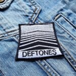 Deftones Chevron Lines Logo Patch Iron-On