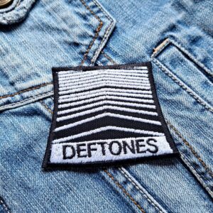 Deftones Chevron Lines Logo Patch Iron-On