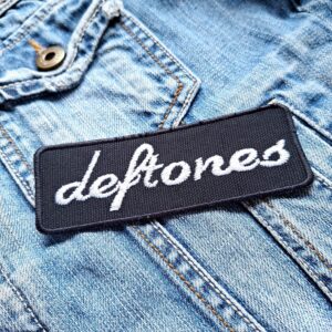 Deftones Script Logo Patch Iron-On