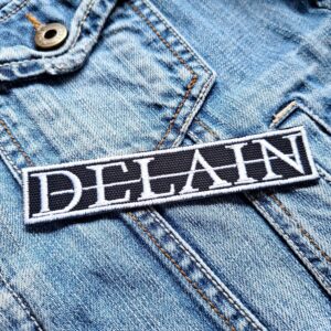 Delain | Dutch Symphonic Metal | Charlotte Wessels | Embroidered Patch Badge Applique Iron on | Trendy | DIY | Decorative | Collectible