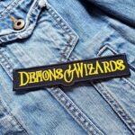 Demons Wizards | German Power Metal | Demons & Wizards | Power Metal | Embroidered Patch Badge Applique Iron on | Trendy | DIY | Decorative | Collectible