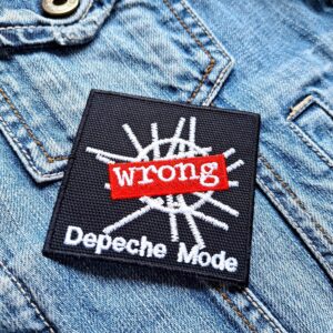Depeche Mode | British synth-pop | Dave Gahan | Martin Gore | Electronic Rock | Embroidered Patch Badge Applique Iron on | Trendy | DIY | Decorative | Collectible