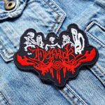 Dethklok | Metalocalypse | Nathan Explosion | Animated Metal | Embroidered Patch Badge Applique Iron on | Trendy | DIY | Decorative | Collectible