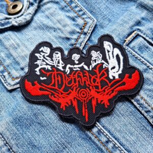 Dethklok | Metalocalypse | Nathan Explosion | Animated Metal | Embroidered Patch Badge Applique Iron on | Trendy | DIY | Decorative | Collectible