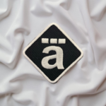 Die Ärzte "ä" Diamond Logo Patch Iron-On